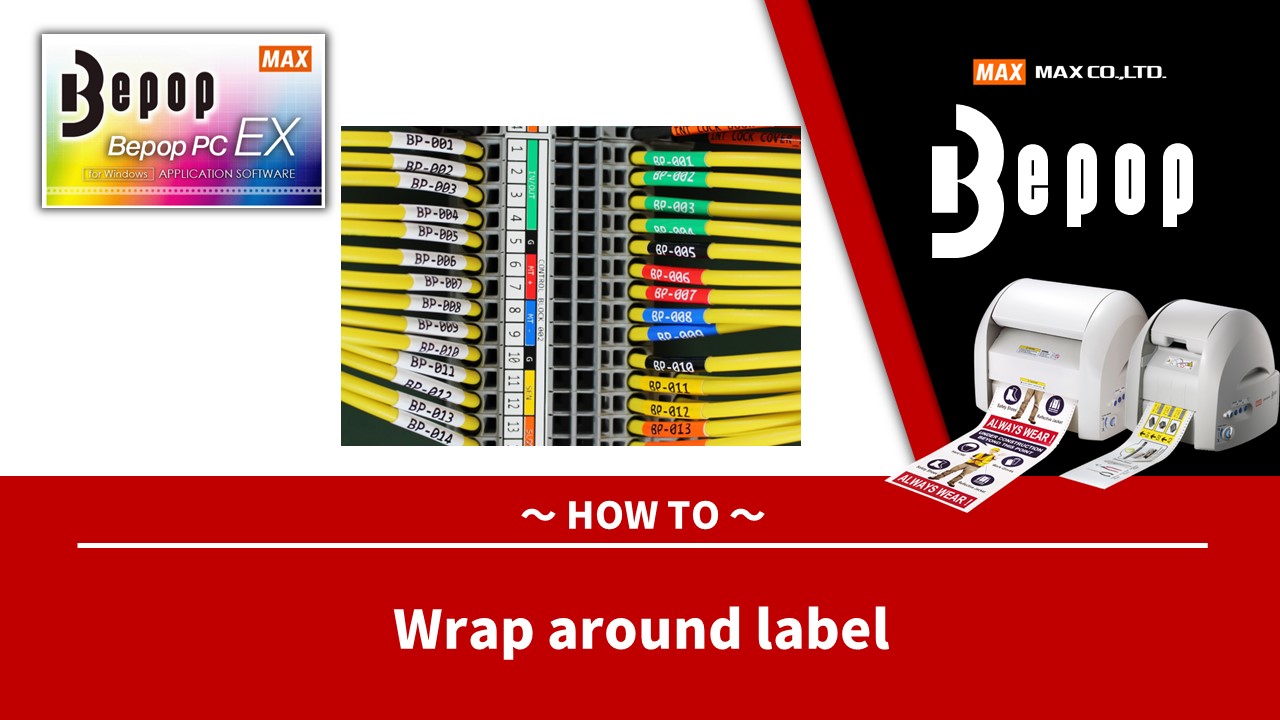 Wrap around label